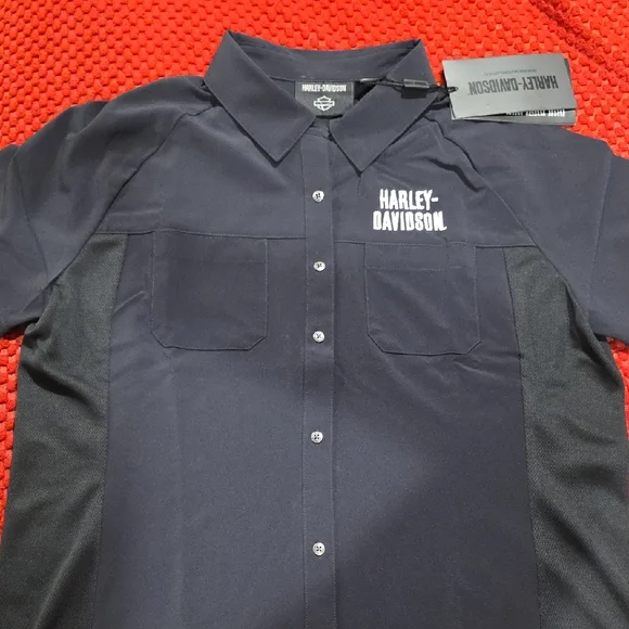 Harley-Davidson Button Shirt, Brand New With Tags - Picture 1 of 10